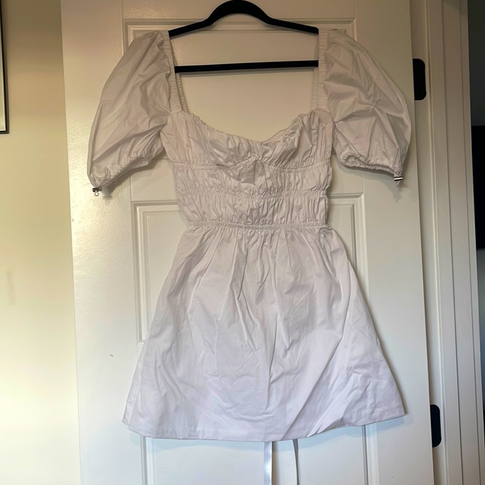 Mistress Rocks (House of CB) white mini dress